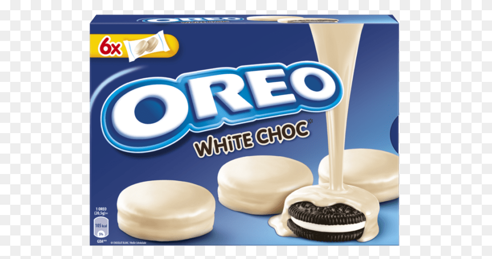 Oreo White Choc Pack, Cream, Dessert, Food, Icing Png Image