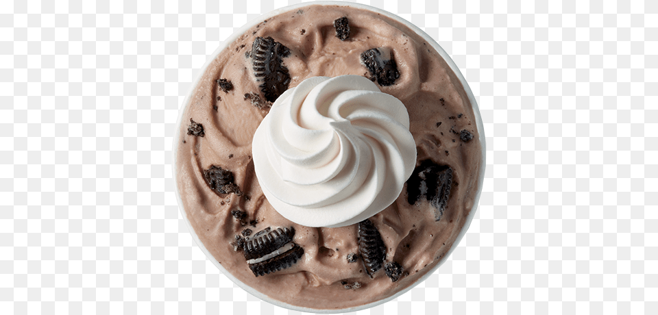 Oreohotcocoabliz Oh Q418 F Lg, Cream, Dessert, Food, Ice Cream Png