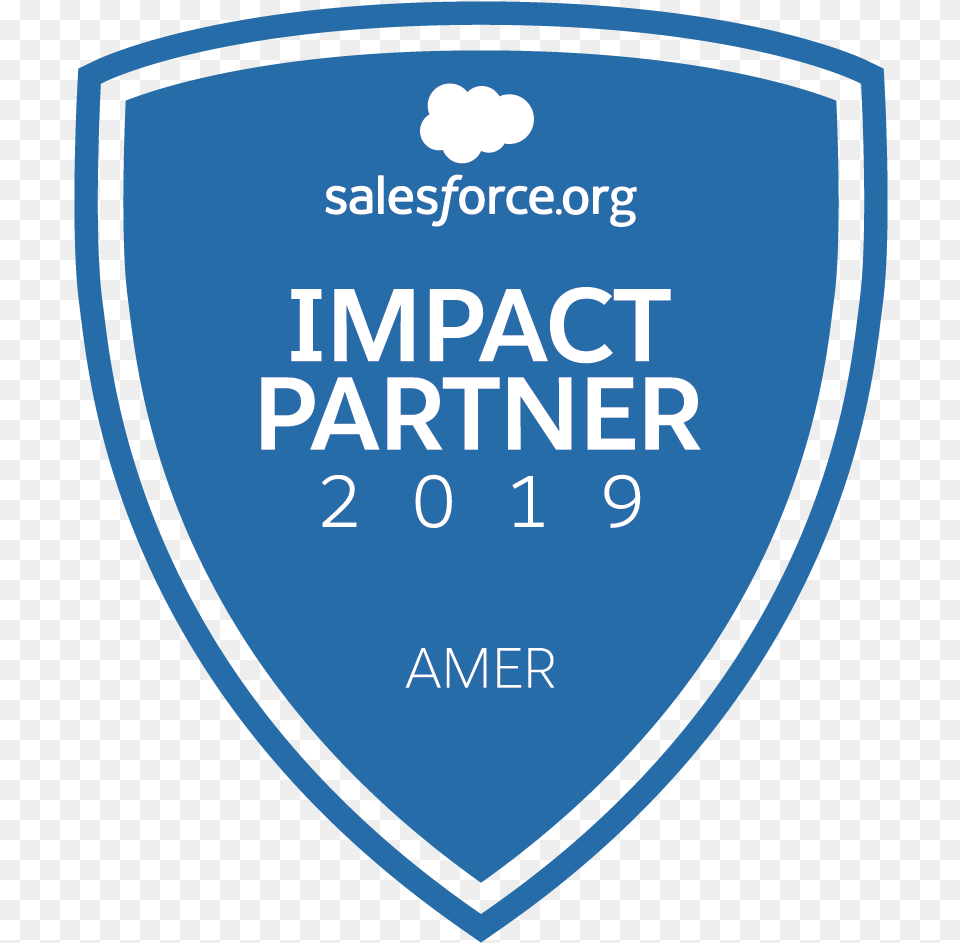 Org Impact Partner Badge Salesforce Impact Partner 2018, Logo, Symbol Free Png