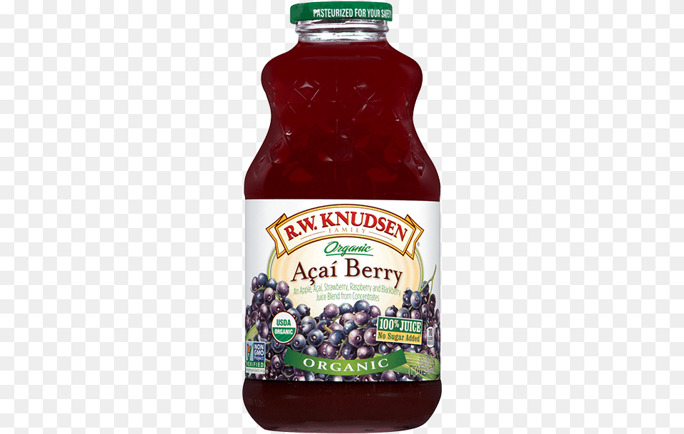 Organic Acai Berry Rw Knudsen Acai Berry, Food, Jelly, Ketchup, Fruit Free Png Download