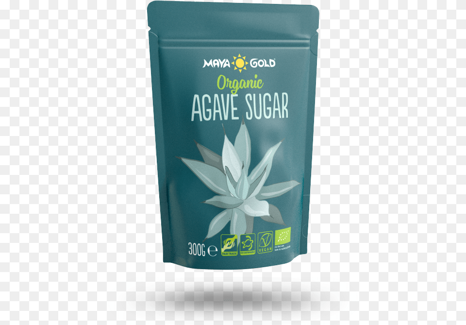 Organic Agave Sugar Maya Gold Trading Packaging Organic Eu Logo, Bottle, Herbal, Herbs, Plant Png Image
