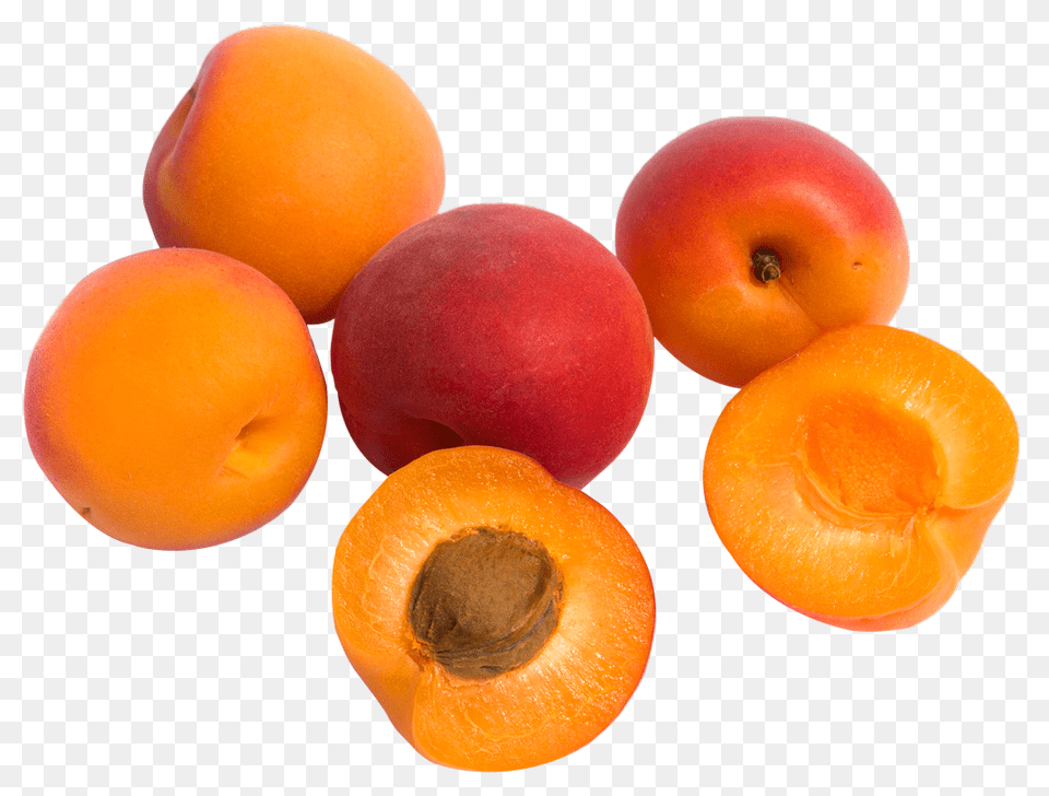Organic Apricots, Food, Fruit, Plant, Produce Png Image