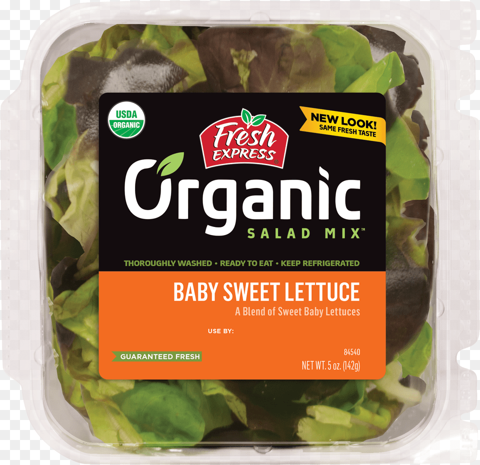 Organic Baby Sweet Lettuce Organic Caesar Salad Kit, Food, Lunch, Meal, Birthday Cake Png