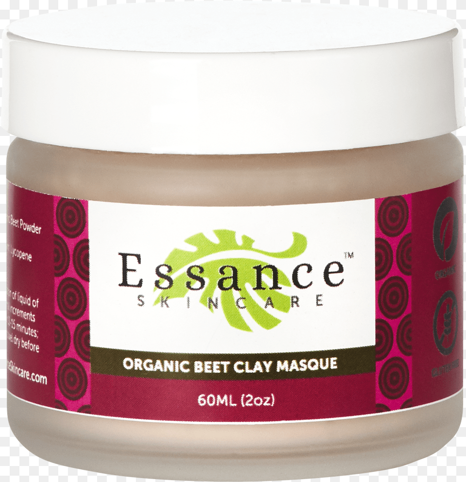 Organic Beet Clay Masque Cosmetics, Bottle, Lotion Png