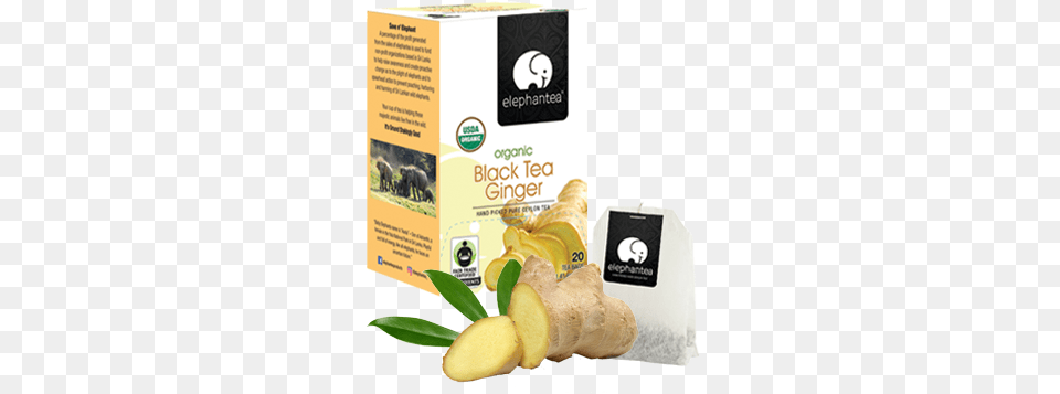 Organic Black Tea Ginger Potato Chip, Food, Plant, Spice, Animal Free Transparent Png