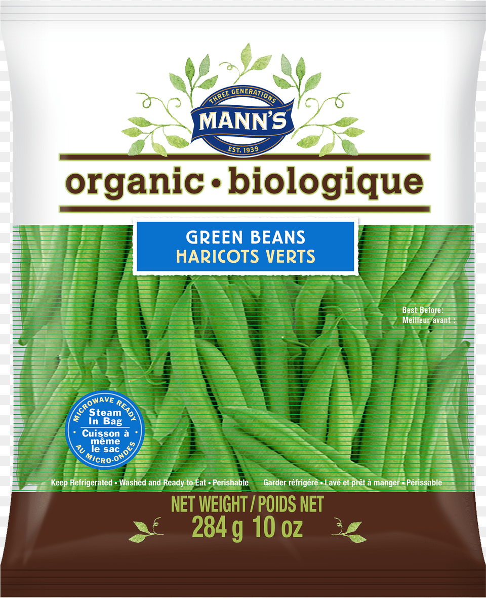 Organic Broccoli Florets, Bean, Food, Plant, Produce Png Image