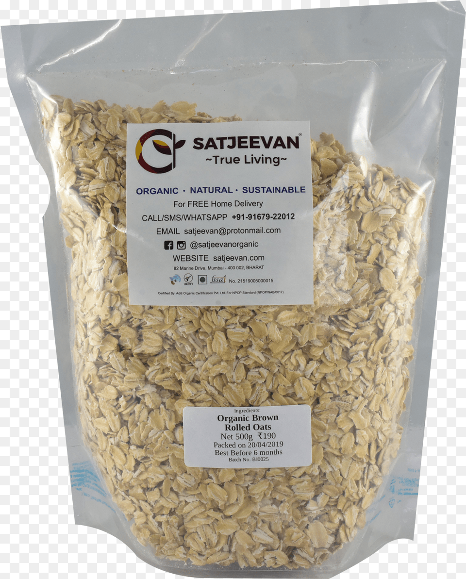 Organic Brown Oats Rolleddata Zoom Cdn Muesli, Food, Grain, Granola, Produce Free Png