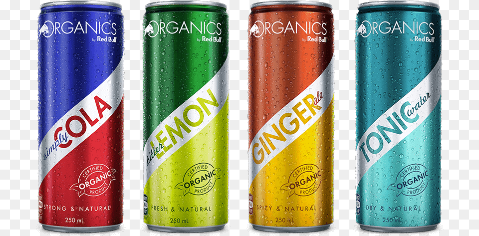 Organic Cans Caffeinated Drink, Can, Tin, Beverage, Soda Free Png Download