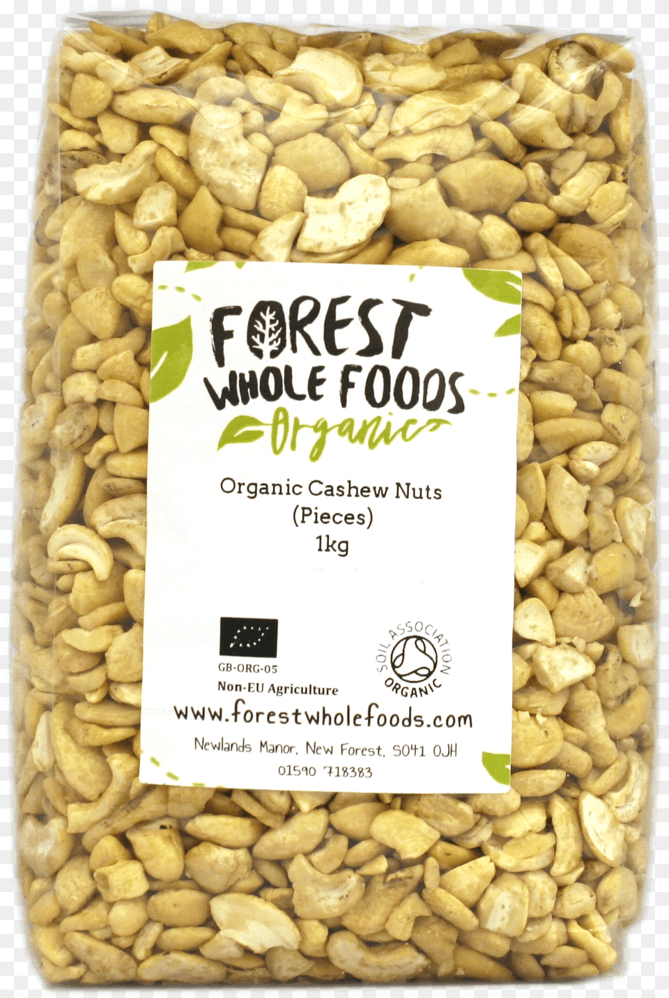 Organic Cashew Nut Pieces 1kg Coriander, Food, Plant, Produce, Vegetable Png Image
