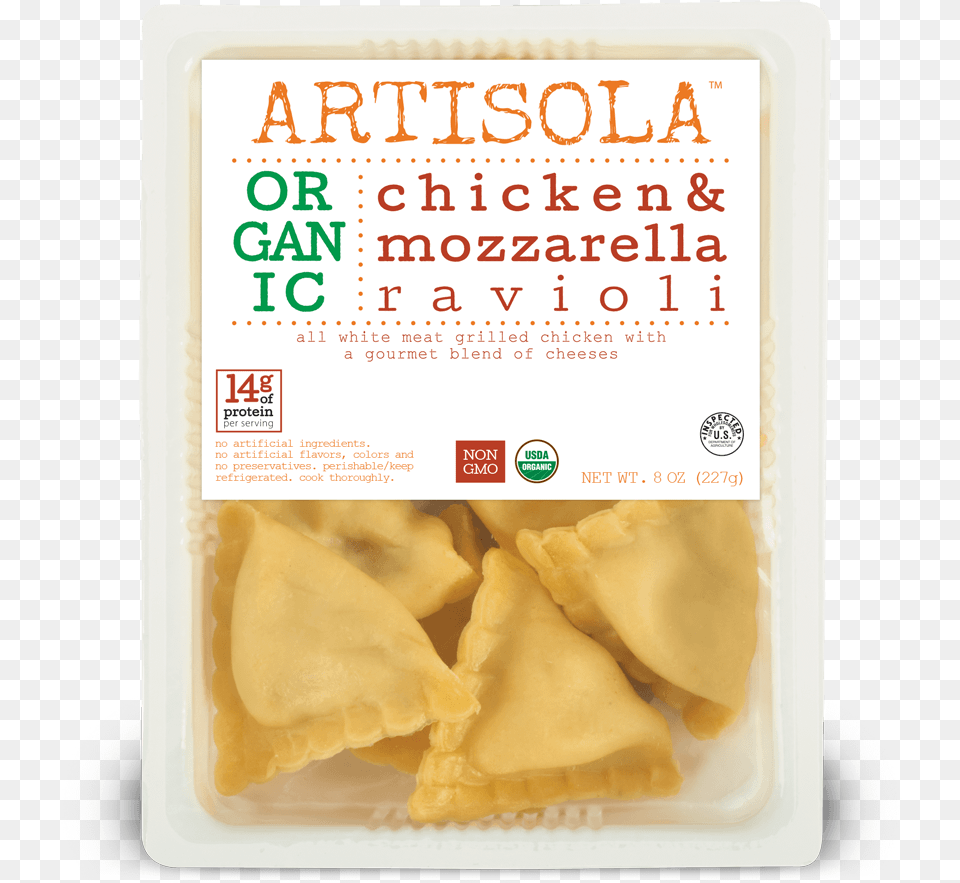 Organic Chicken Amp Mozzarella Ravioli, Food, Pasta Free Png Download