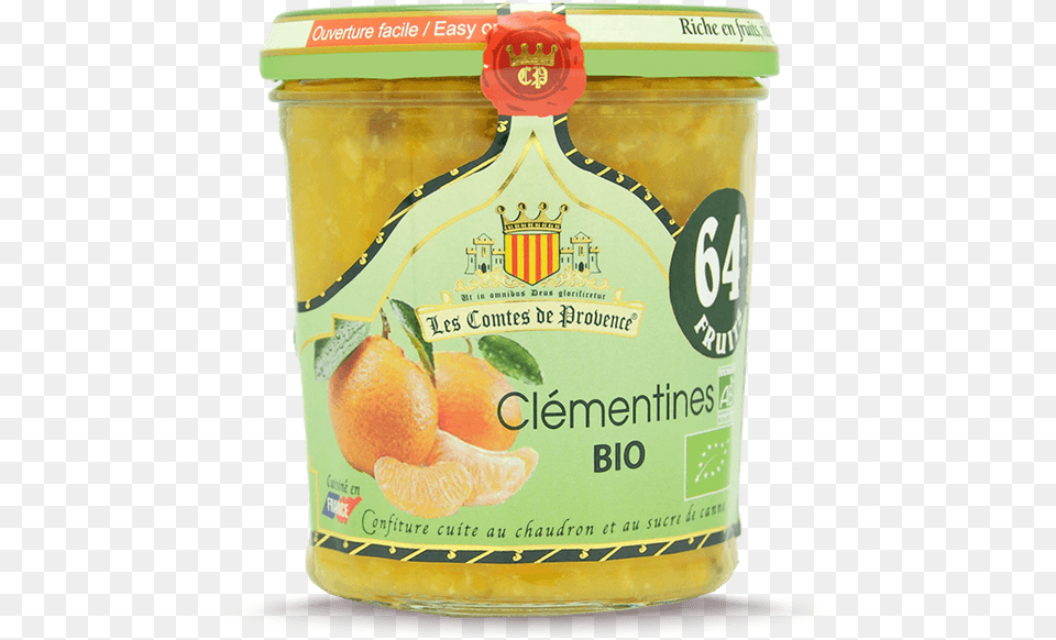 Organic Clementine Jam Confiture Comtes De Provence, Citrus Fruit, Food, Fruit, Orange Free Transparent Png