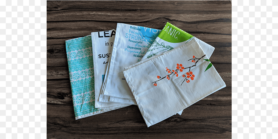 Organic Cotton Tea Towels Bulk Printed Stitch, Home Decor, Linen, Napkin Free Png Download