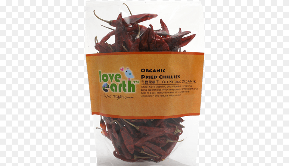Organic Dried Red Chili 80g Organic Dried Chillies, Food, Produce, Pepper, Plant Png