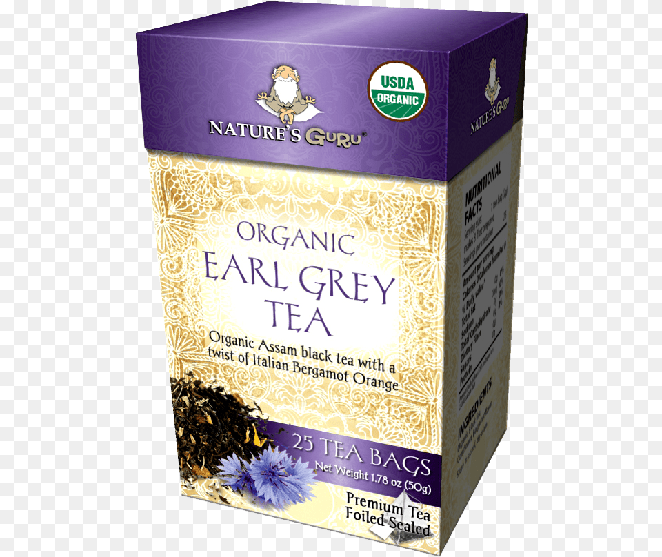 Organic Earl Gray Pyramid Tea Bags Earl Gray Tea Bags, Herbal, Herbs, Plant, Beverage Png