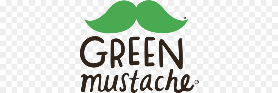Organic Gluten Vegan Snacks Green Mustache Logo, Face, Head, Person Free Png
