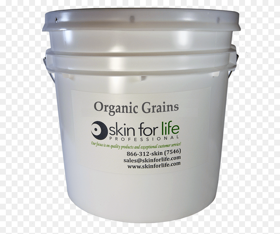 Organic Grains 15lb Plastic, Paint Container, Bucket, Cup Free Transparent Png