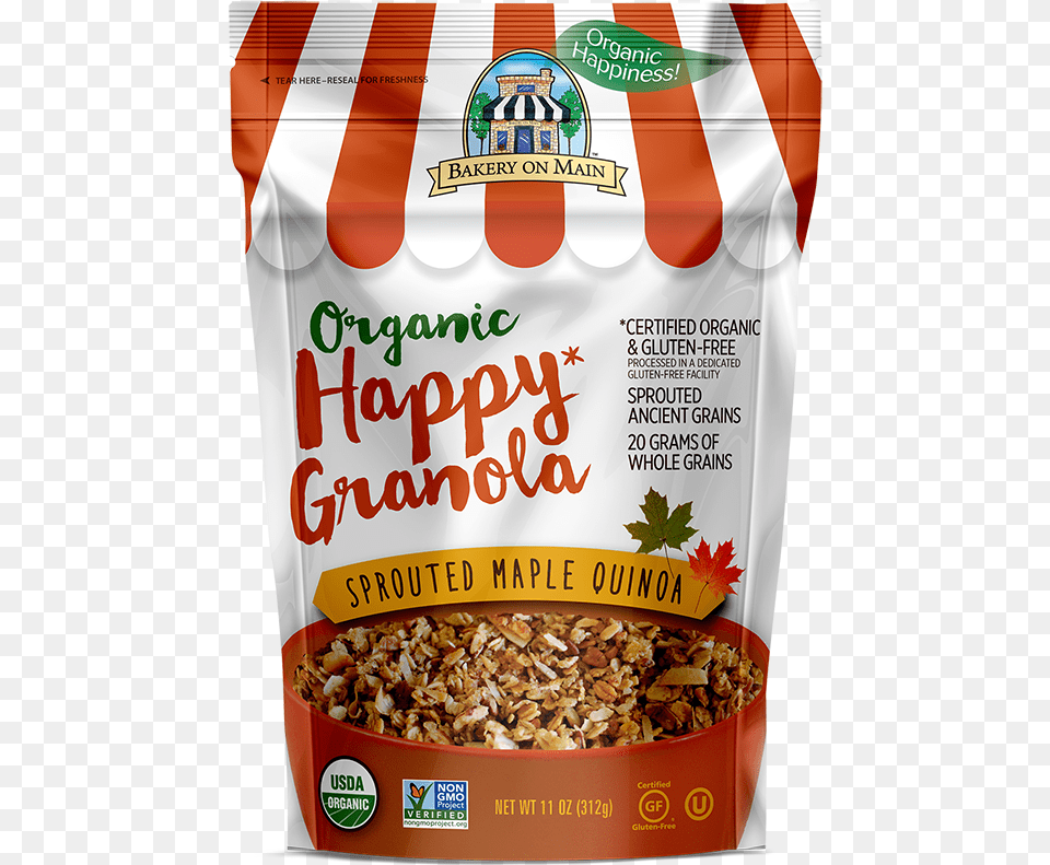 Organic Granola Maple 3d Breakfast Cereal, Food, Grain, Produce, Snack Png
