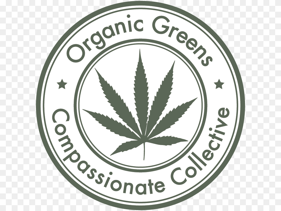 Organic Greens Collective, Logo, Plant, Leaf, Weed Free Png