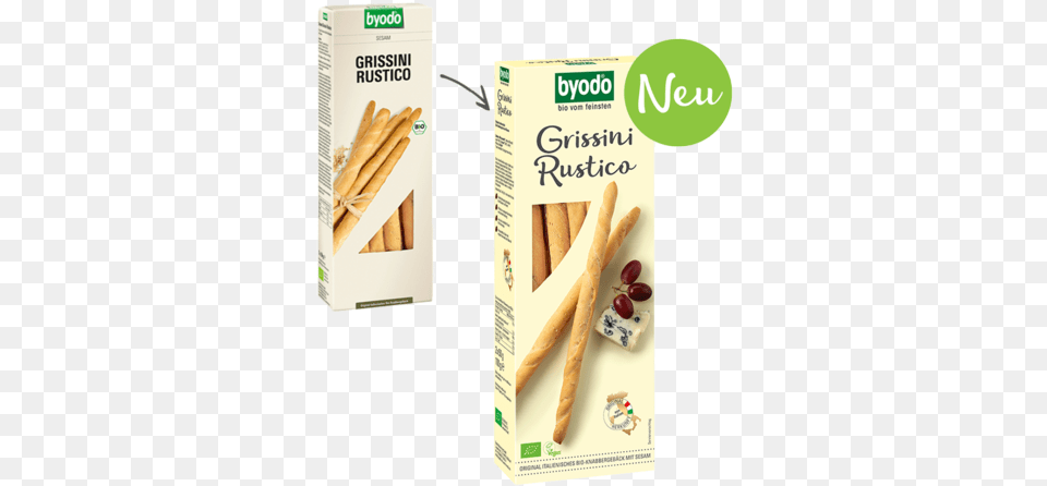 Organic Grissini Rustico Thin Crispy Sticks With Sesame Byodo Organic Complementary Feeding Oil Extra Mild, Bread, Food Free Png Download