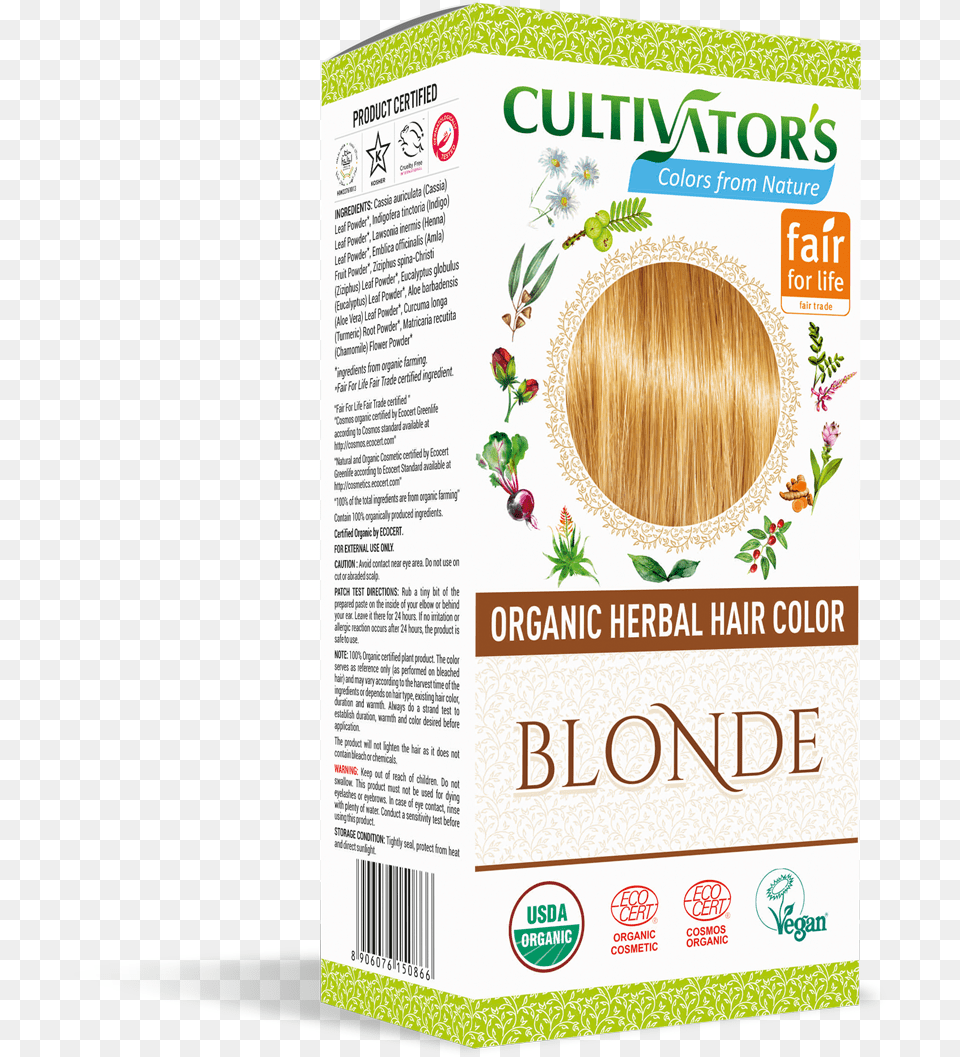 Organic Hair Color Cultivator Organic Hair Colours, Herbal, Herbs, Plant, Advertisement Png