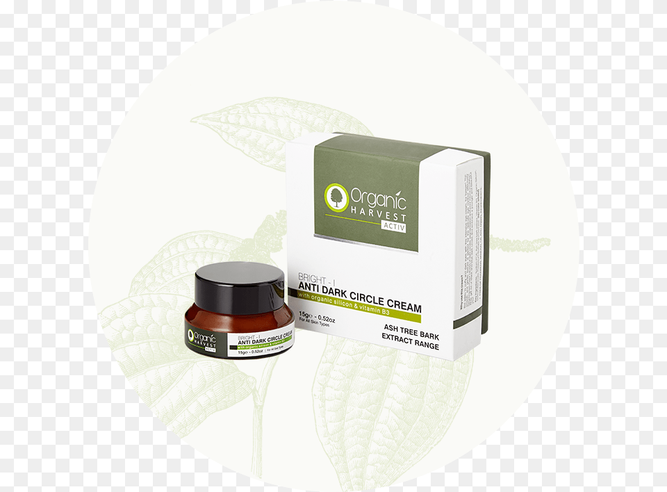 Organic Harvest Dark Circle Cream, Bottle, Cosmetics, Perfume Png Image