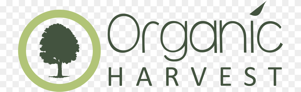 Organic Harvest Organic Harvest Brand Logo, Plant, Tree, Text, Vegetation Free Transparent Png