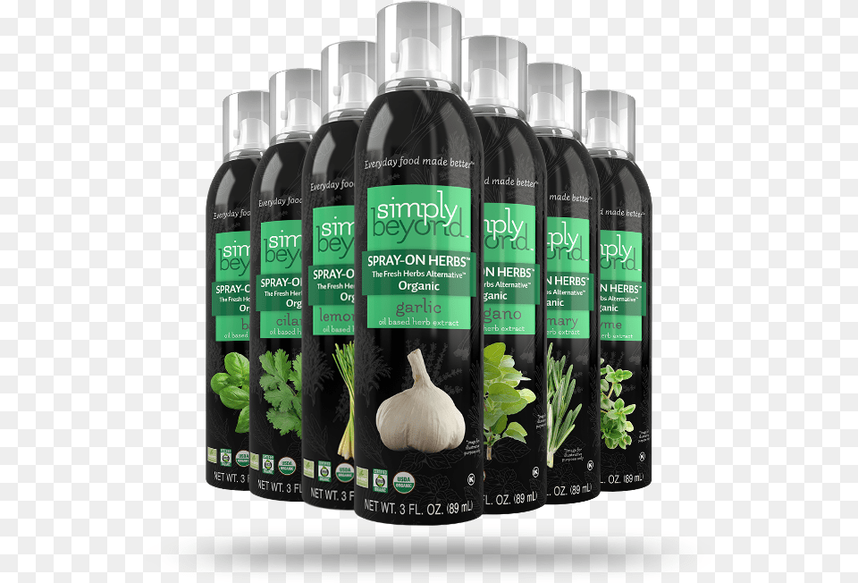 Organic Herbs Flavours Simply Beyond Organic Spray On Herb Cilantro, Herbal, Plant, Bottle, Cosmetics Free Png Download