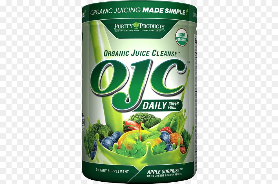 Organic Juice Cleanse Ojc, Berry, Can, Food, Fruit Free Transparent Png