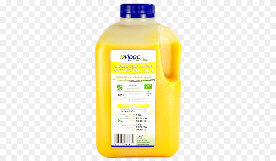 Organic Liquid Egg Yolk Plastic Bottle, Beverage, Juice, Orange Juice, Shaker Free Transparent Png