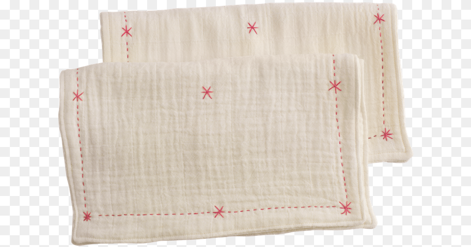 Organic Lovie Burp Cloth Stitch, Home Decor, Linen, Embroidery, Pattern Free Png Download
