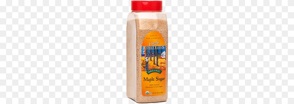 Organic Maple Sugar Is The Secret Ingredient For Adding Coombs Family Farms Organic Pure Maple Sugar, Powder, Food, Bottle, Shaker Free Transparent Png