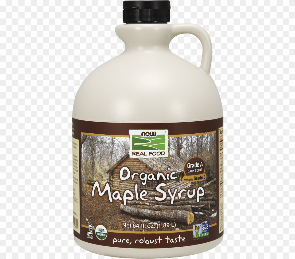 Organic Maple Syrup Grade B, Food, Seasoning, Can, Tin Png