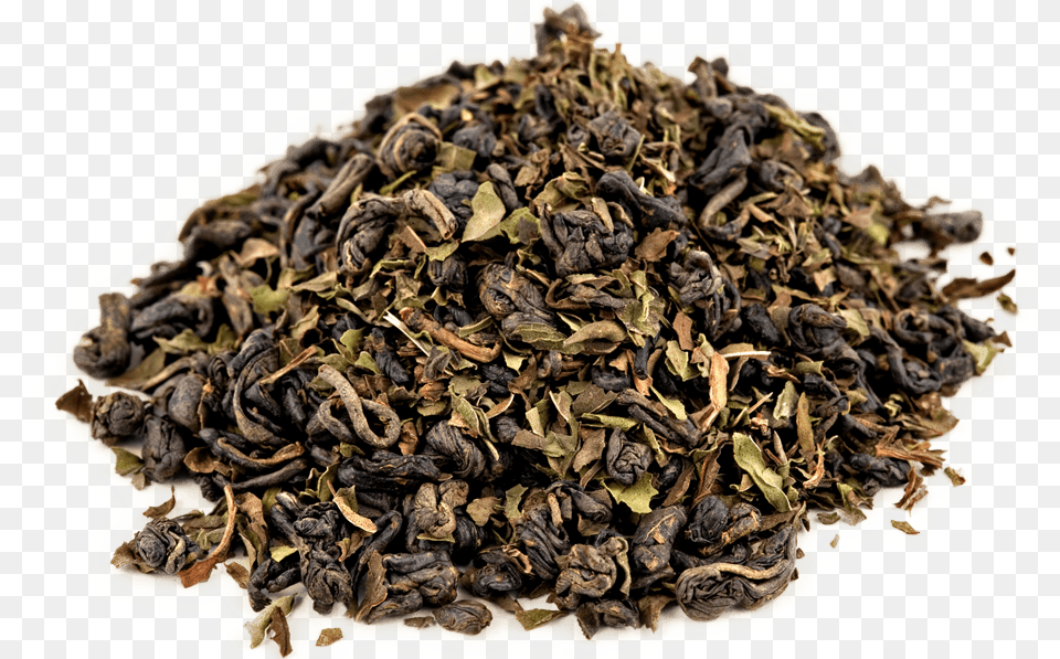 Organic Moroccan Mint Green Tea Dianhong Tea, Beverage, Green Tea, Plant Free Png