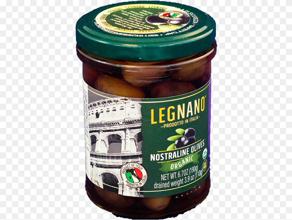 Organic Nostraline Olives Legnano Pesto Organic Green Alla Genovese, Relish, Food, Jar, Tin Png