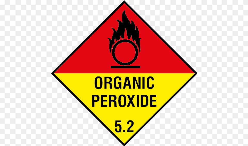 Organic Peroxide Oxidizing Substances And Organic Peroxides, Sign, Symbol, Road Sign Png Image