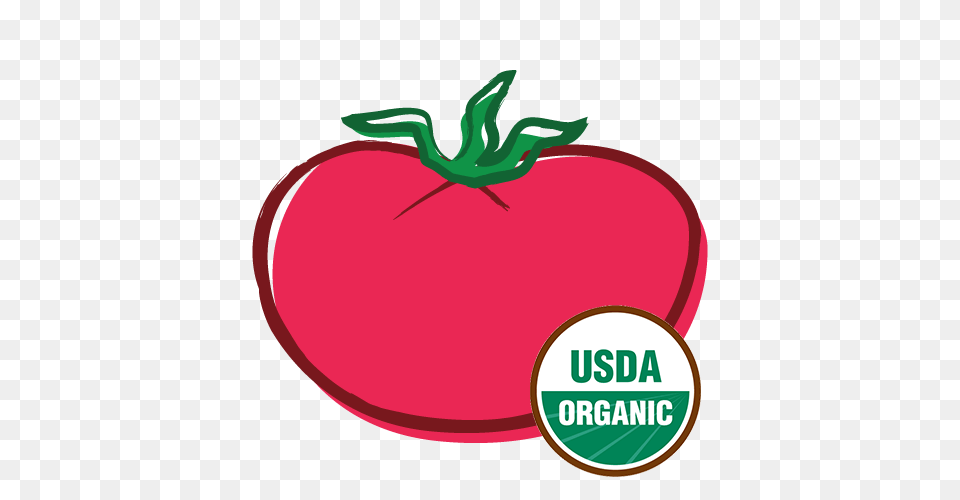 Organic Pink Tomato, Food, Plant, Produce, Vegetable Free Png