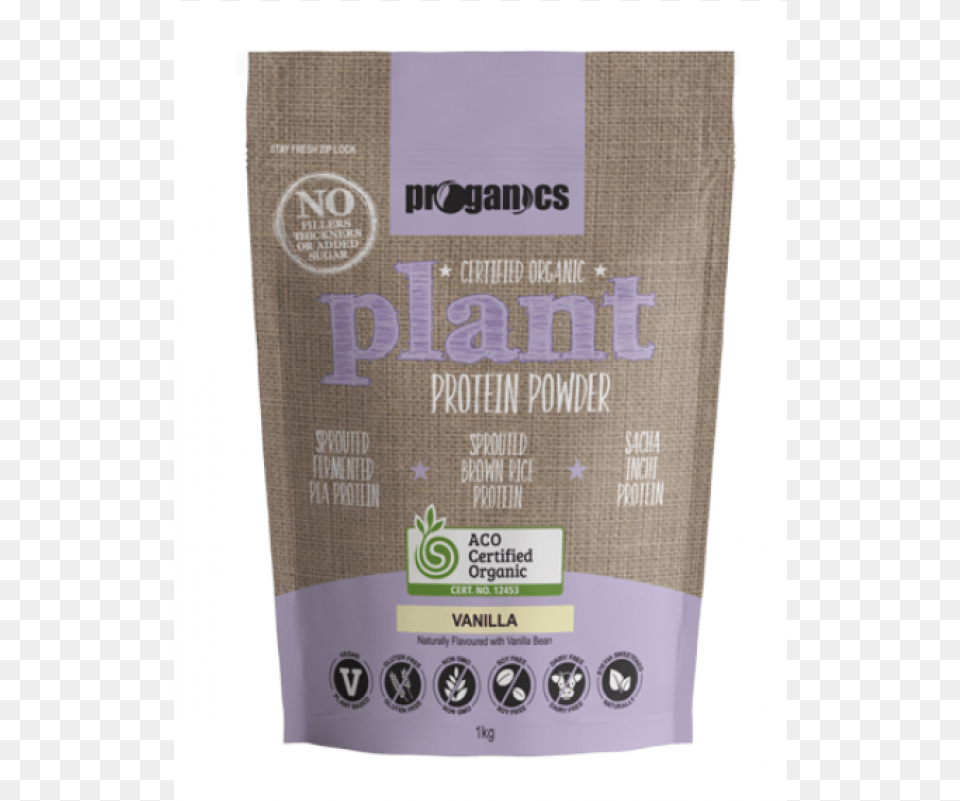 Organic Plant Protein Powder White Coffee, Bag, Advertisement, Poster, Sack Png Image