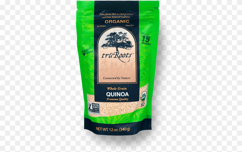 Organic Quinoa Truroots Organic Quinoa, Food, Produce, Grain, Powder Png Image