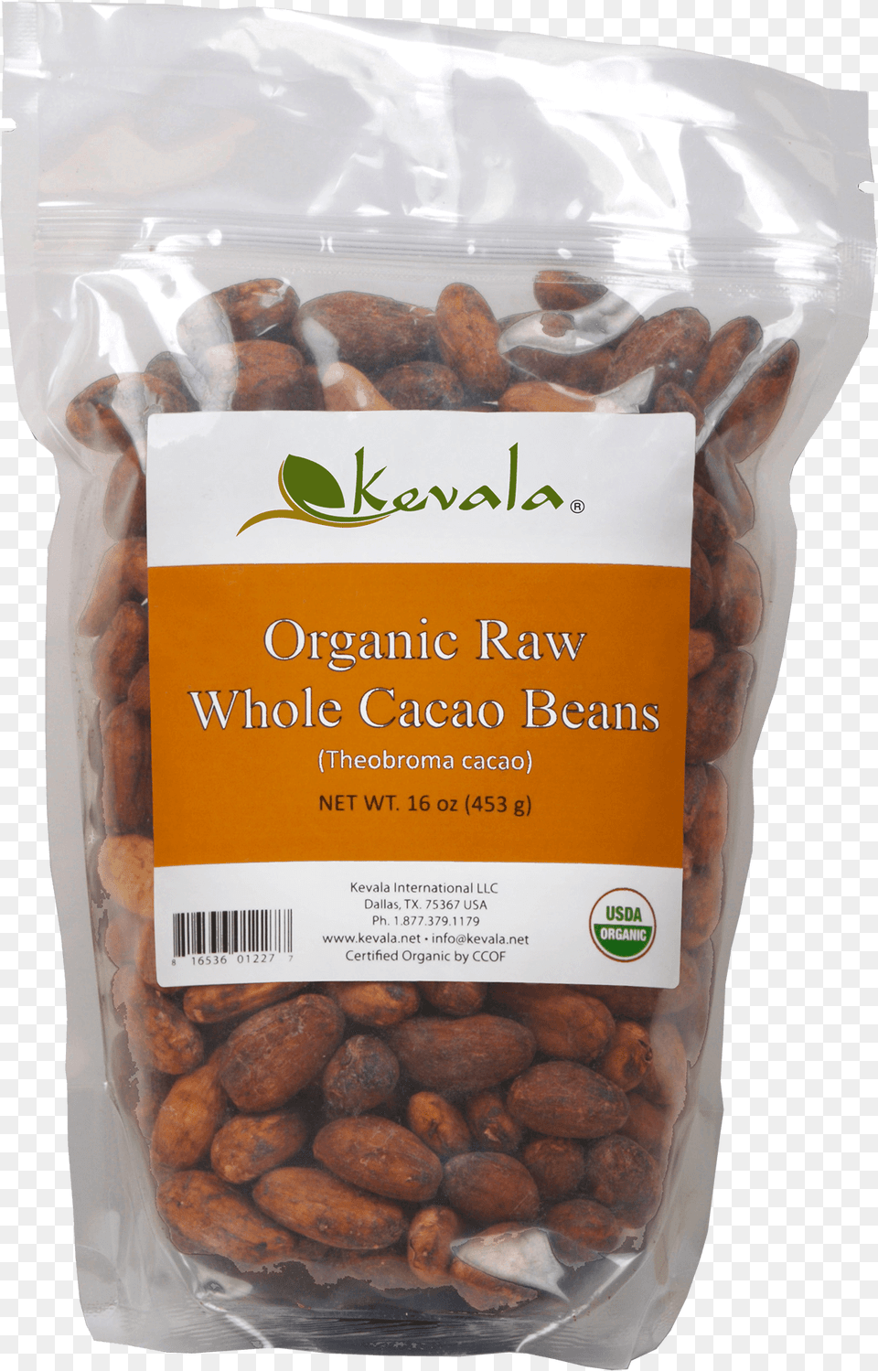 Organic Raw Cacao Beans 1 Lb, Food, Produce, Almond, Grain Free Png