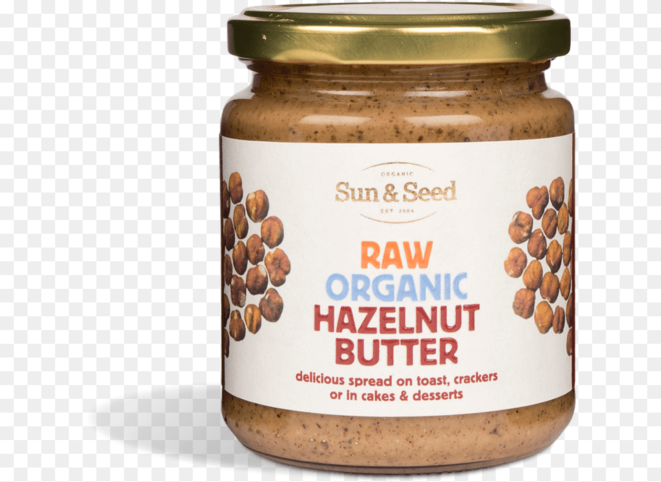 Organic Raw Hazelnut Butter, Food, Peanut Butter, Mustard Free Transparent Png