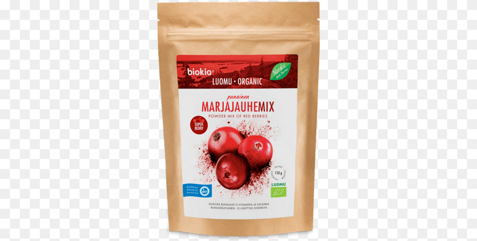 Organic Red Berry Powder Mix Bilberry, Food, Fruit, Plant, Produce Png Image