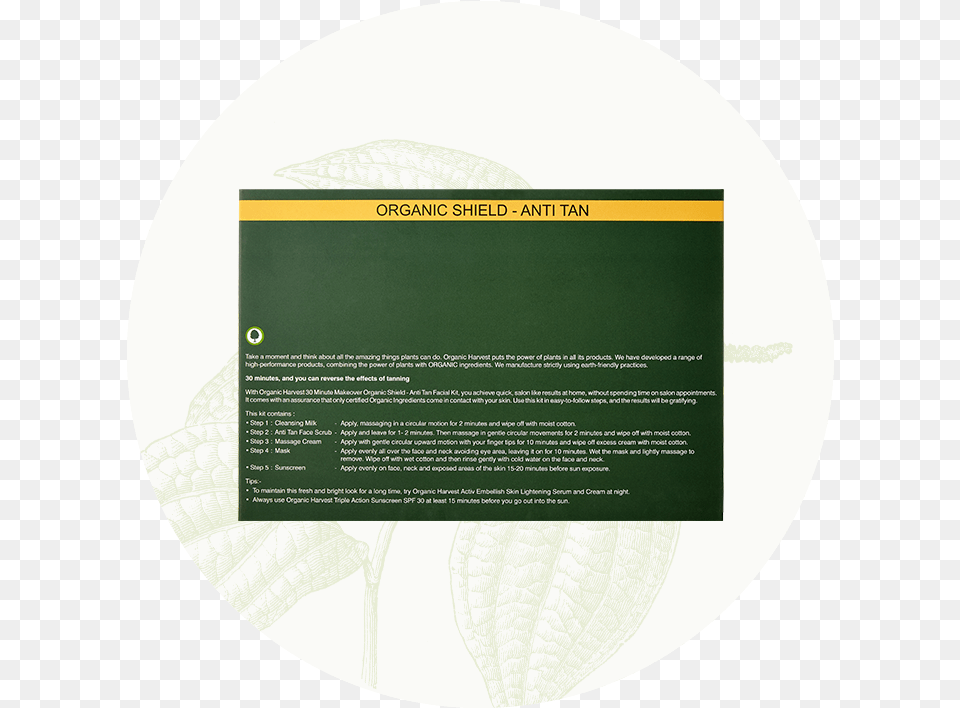 Organic Shield Anti Tan Graphic Design, Advertisement, Poster Png Image