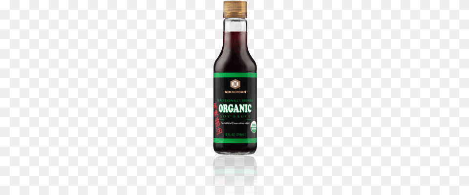 Organic Soy Sauce Kikkoman Naturally Brewed Organic Soy Sauce 10 Oz Bottles, Beverage, Alcohol, Liquor Free Transparent Png