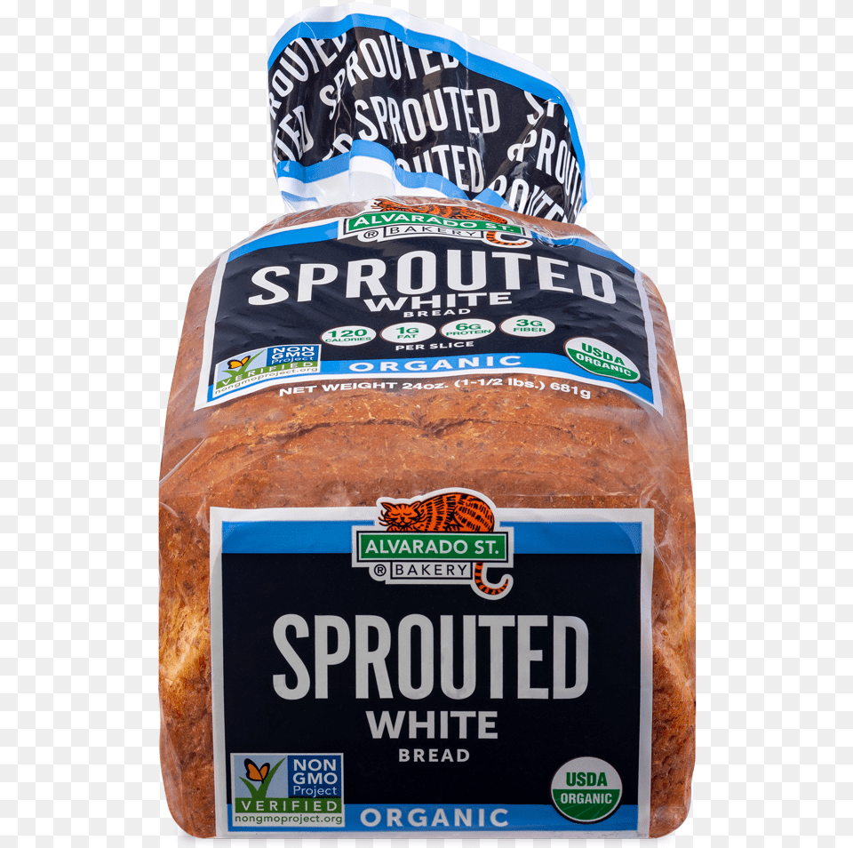 Organic Sprouted White Bread, Food, Ketchup Png Image