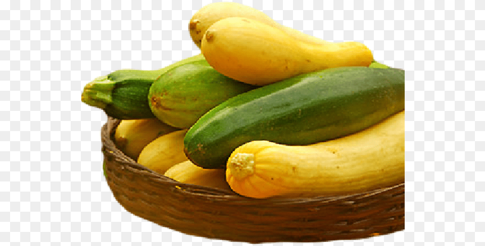 Organic Summer Squash Medley Zucchini, Banana, Food, Fruit, Plant Png Image