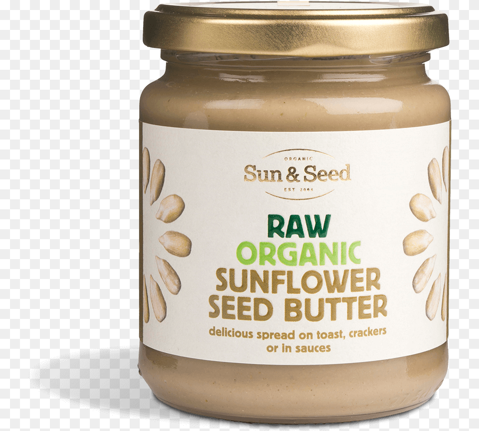 Organic Sunflower Seed Butter 250g U2014 Sun U0026 Raw Sunflower Seed Butter, Food, Peanut Butter, Alcohol, Beer Png