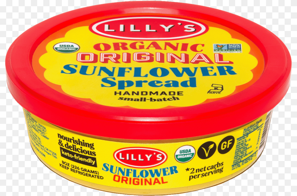 Organic Sunflower Spread Original U2014 Foods Convenience Food, Can, Tin Png Image