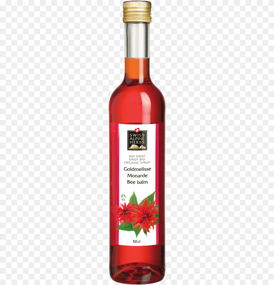Organic Syrup Scarlet Bee Balm, Food, Seasoning, Bottle, Ketchup Free Png Download