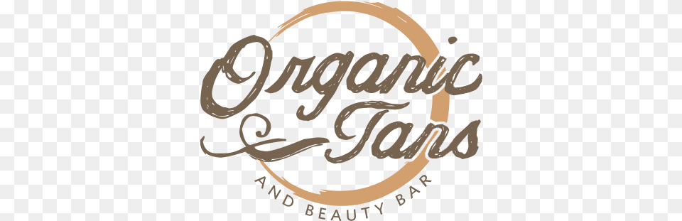 Organic Tans Beauty Bar Calligraphy, Handwriting, Text, Person Free Png
