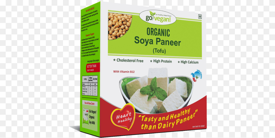 Organic Tofu Soya Paneer Tofu Brand In India, Herbs, Plant, Advertisement, Herbal Free Png Download